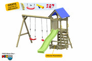 ACTIVE Kletterturm aus Holz Minoo Play+
