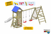 ACTIVE Klettergerüst aus Holz Minoo Pro