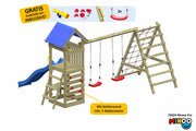 ACTIVE Klettergerüst aus Holz Minoo Pro