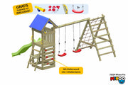 ACTIVE Klettergerüst aus Holz Minoo Pro