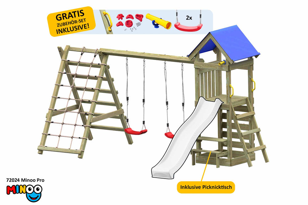 ACTIVE Klettergerüst aus Holz Minoo Pro