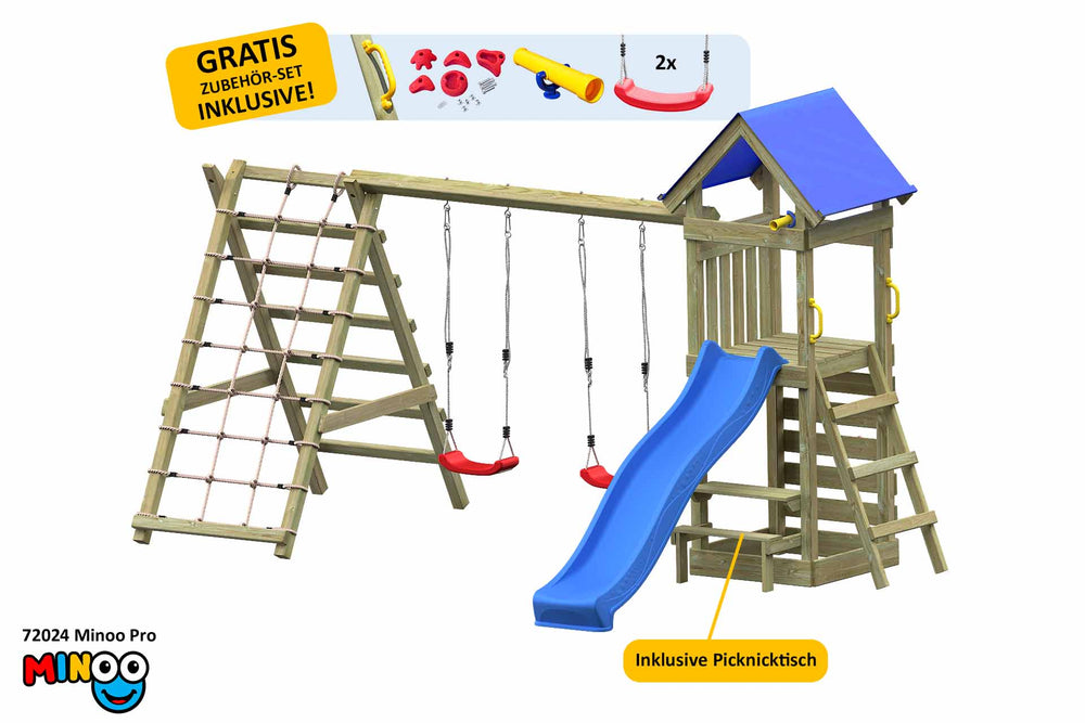 ACTIVE Klettergerüst aus Holz Minoo Pro