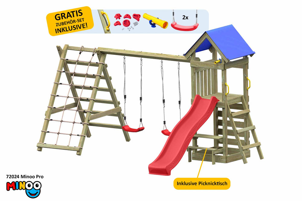 ACTIVE Klettergerüst aus Holz Minoo Pro