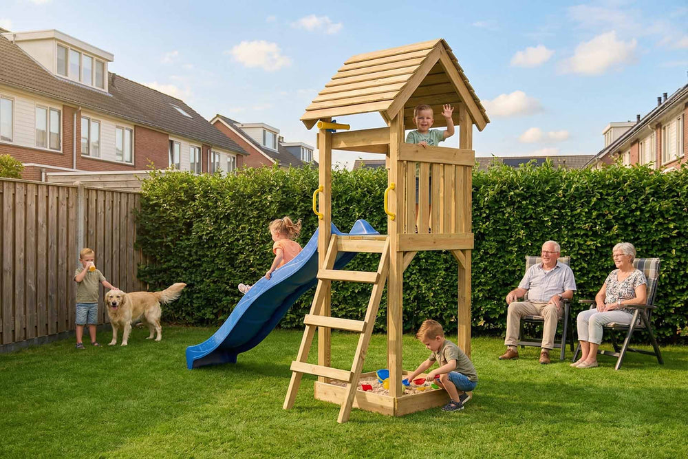 ACTIVE Spielanlage aus Holz Kidoo