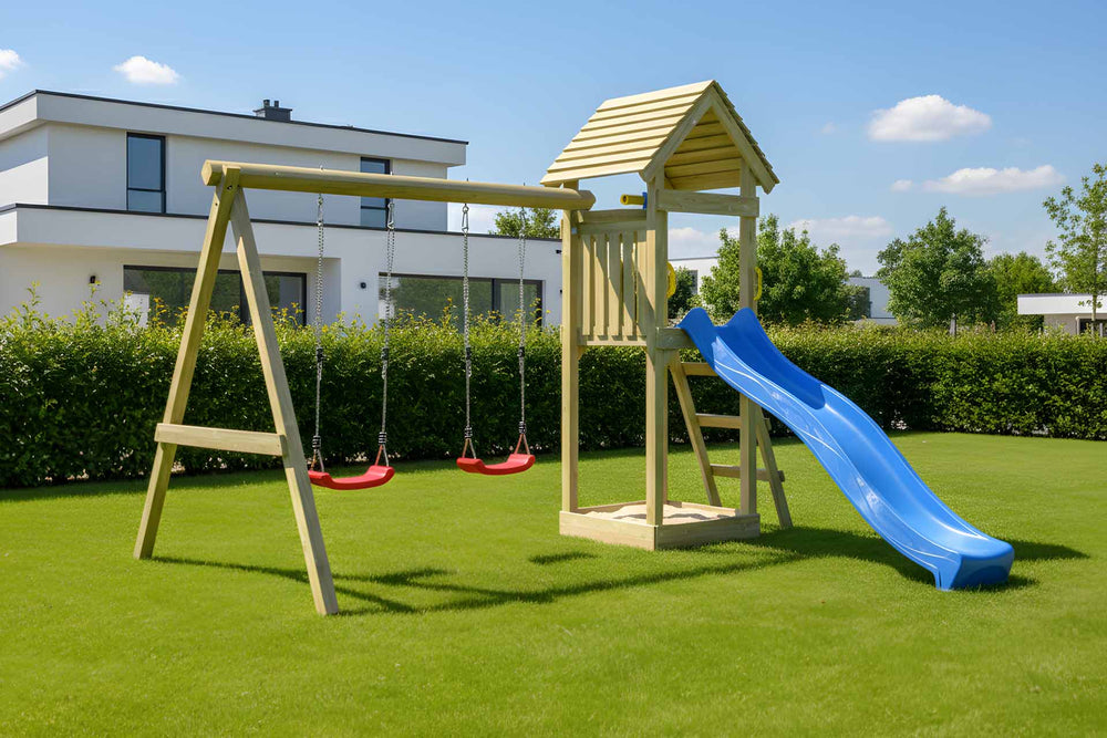 ACTIVE Spielturm aus Holz Kidoo Play