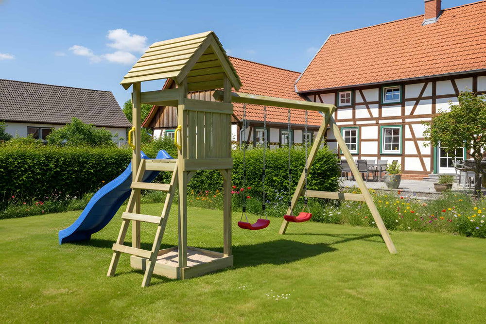 ACTIVE Spielturm aus Holz Kidoo Play