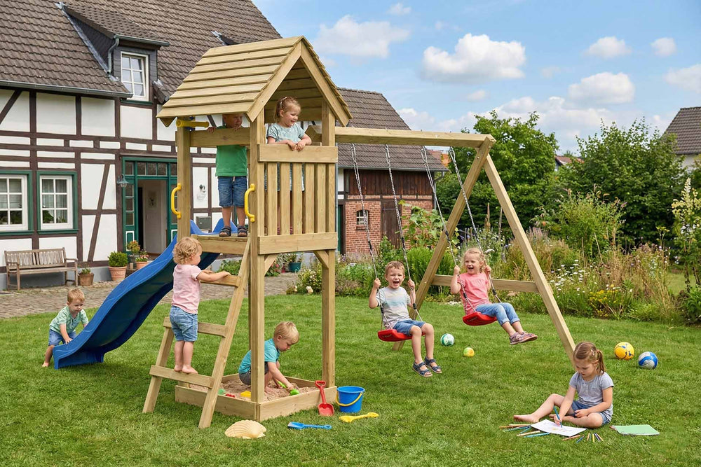 ACTIVE Spielturm aus Holz Kidoo Play