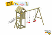 ACTIVE Spielturm aus Holz Kidoo Play