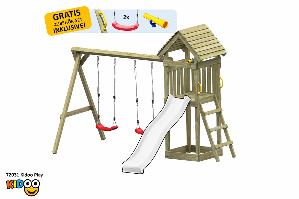 ACTIVE Spielturm aus Holz Kidoo Play