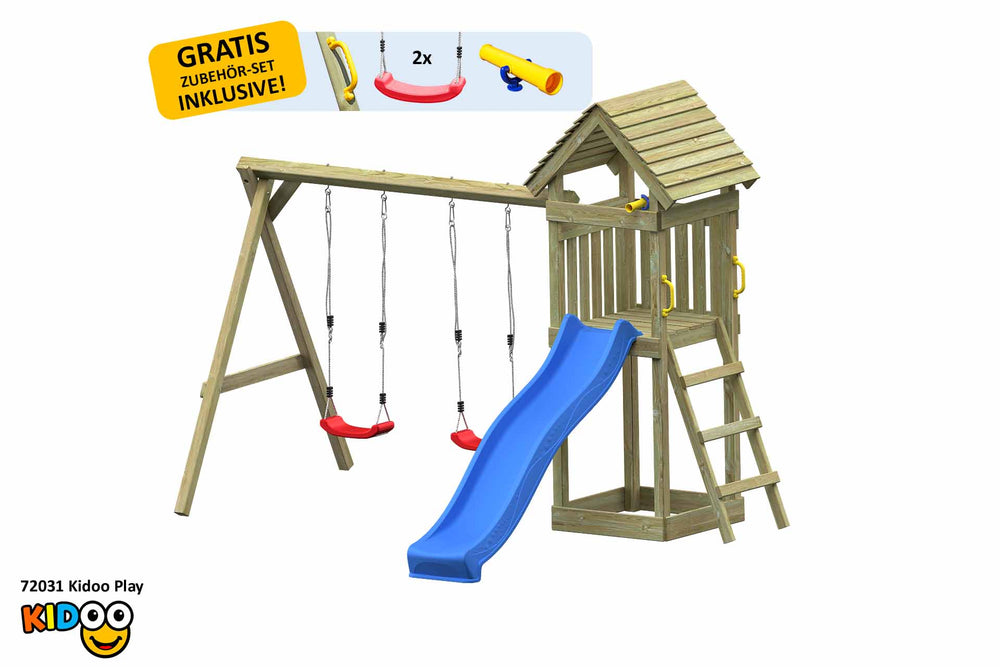 ACTIVE Spielturm aus Holz Kidoo Play
