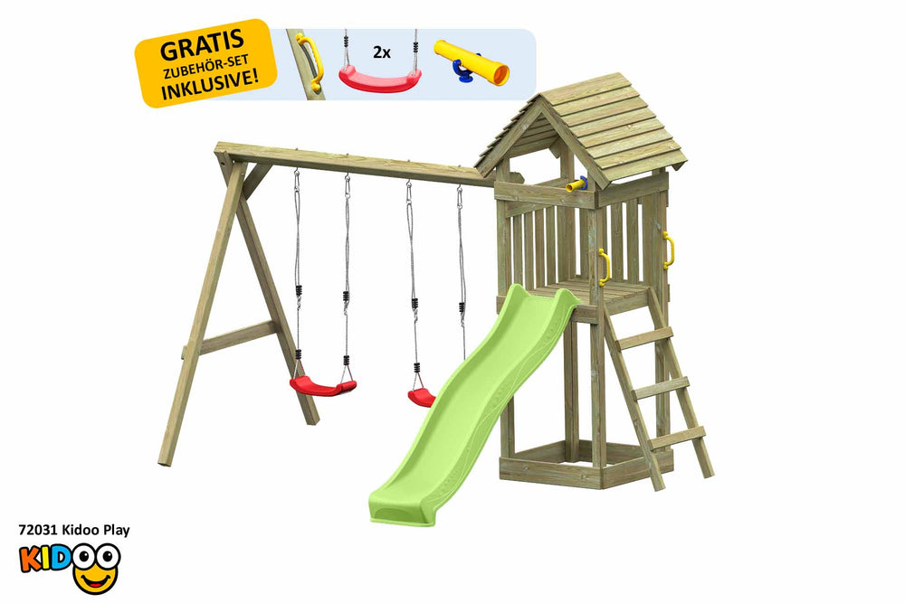 ACTIVE Spielturm aus Holz Kidoo Play