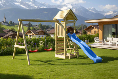 ACTIVE Kletterturm aus Holz Kidoo Play+