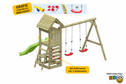 ACTIVE Kletterturm aus Holz Kidoo Play+