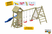 ACTIVE Klettergerüst aus Holz Kidoo Pro