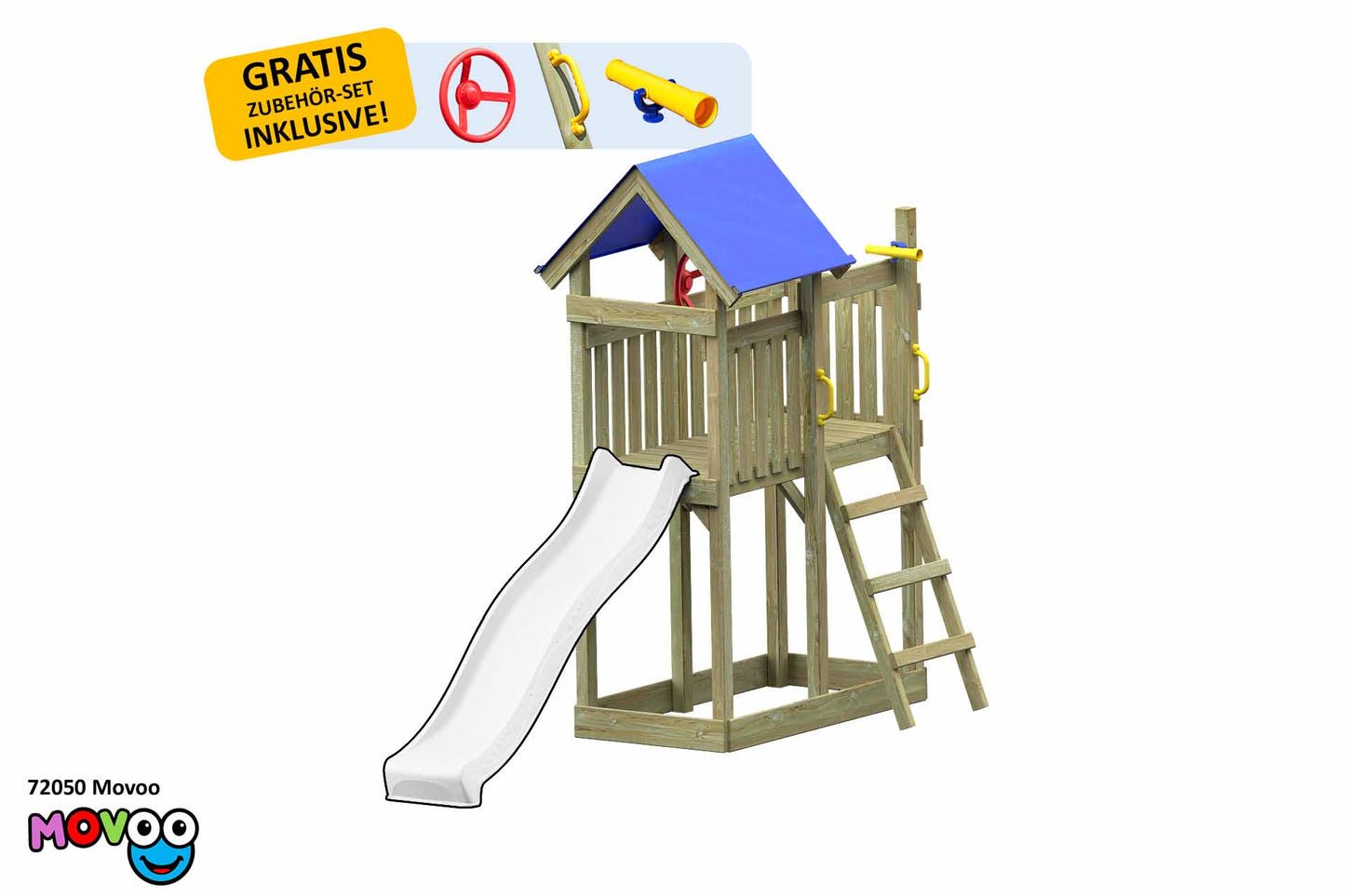 ACTIVE Spielanlage aus Holz Movoo