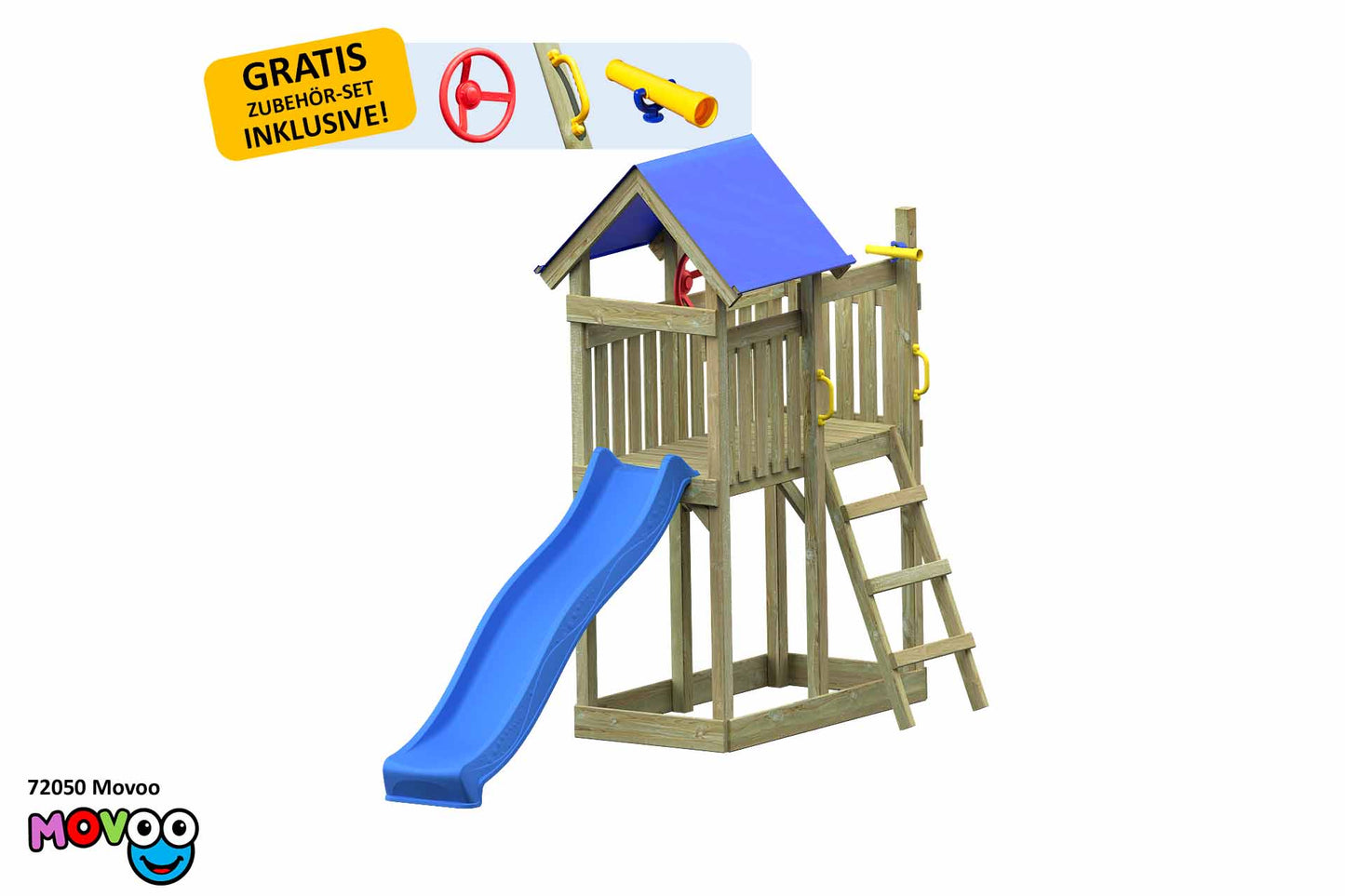 ACTIVE Spielanlage aus Holz Movoo