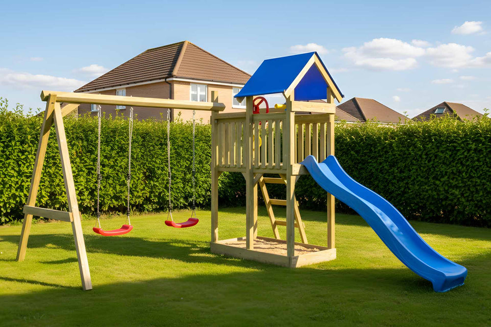 ACTIVE Spielturm aus Holz Movoo Play