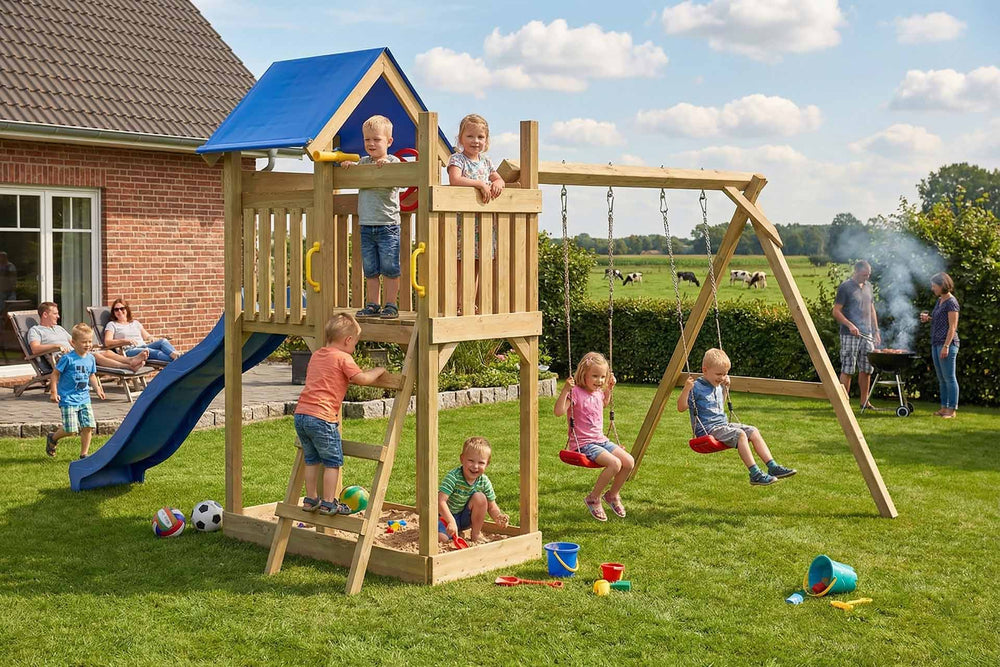 ACTIVE Spielturm aus Holz Movoo Play