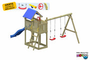 ACTIVE Spielturm aus Holz Movoo Play