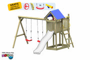 ACTIVE Spielturm aus Holz Movoo Play