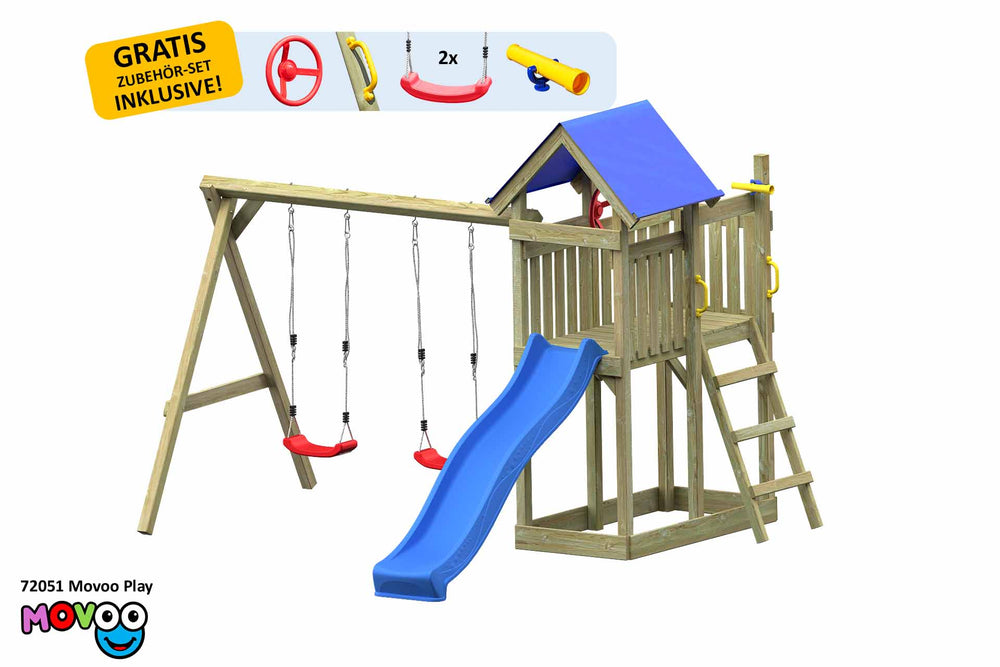 ACTIVE Spielturm aus Holz Movoo Play