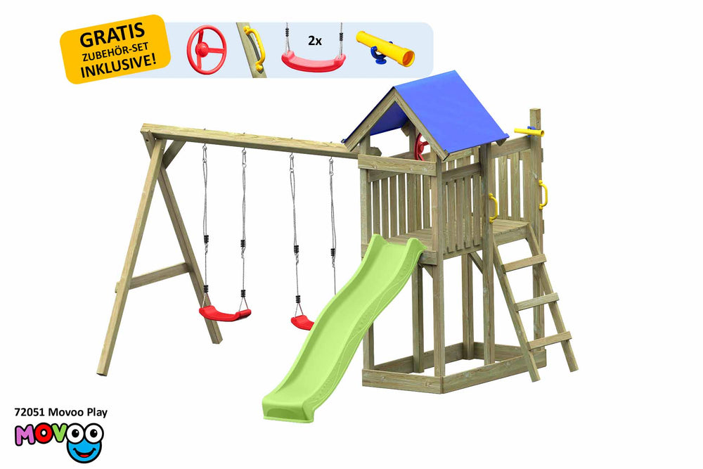 ACTIVE Spielturm aus Holz Movoo Play