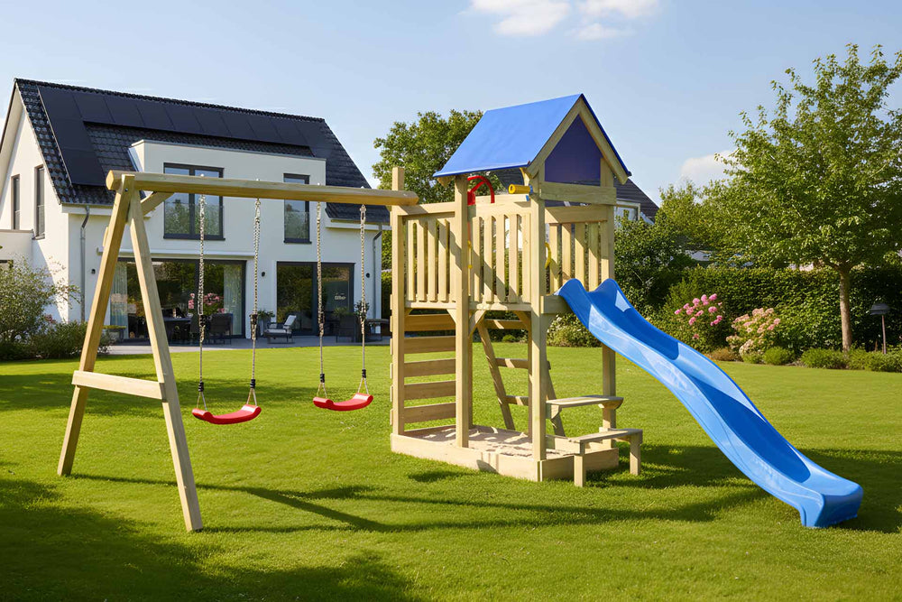 ACTIVE Kletterturm aus Holz Movoo Play+