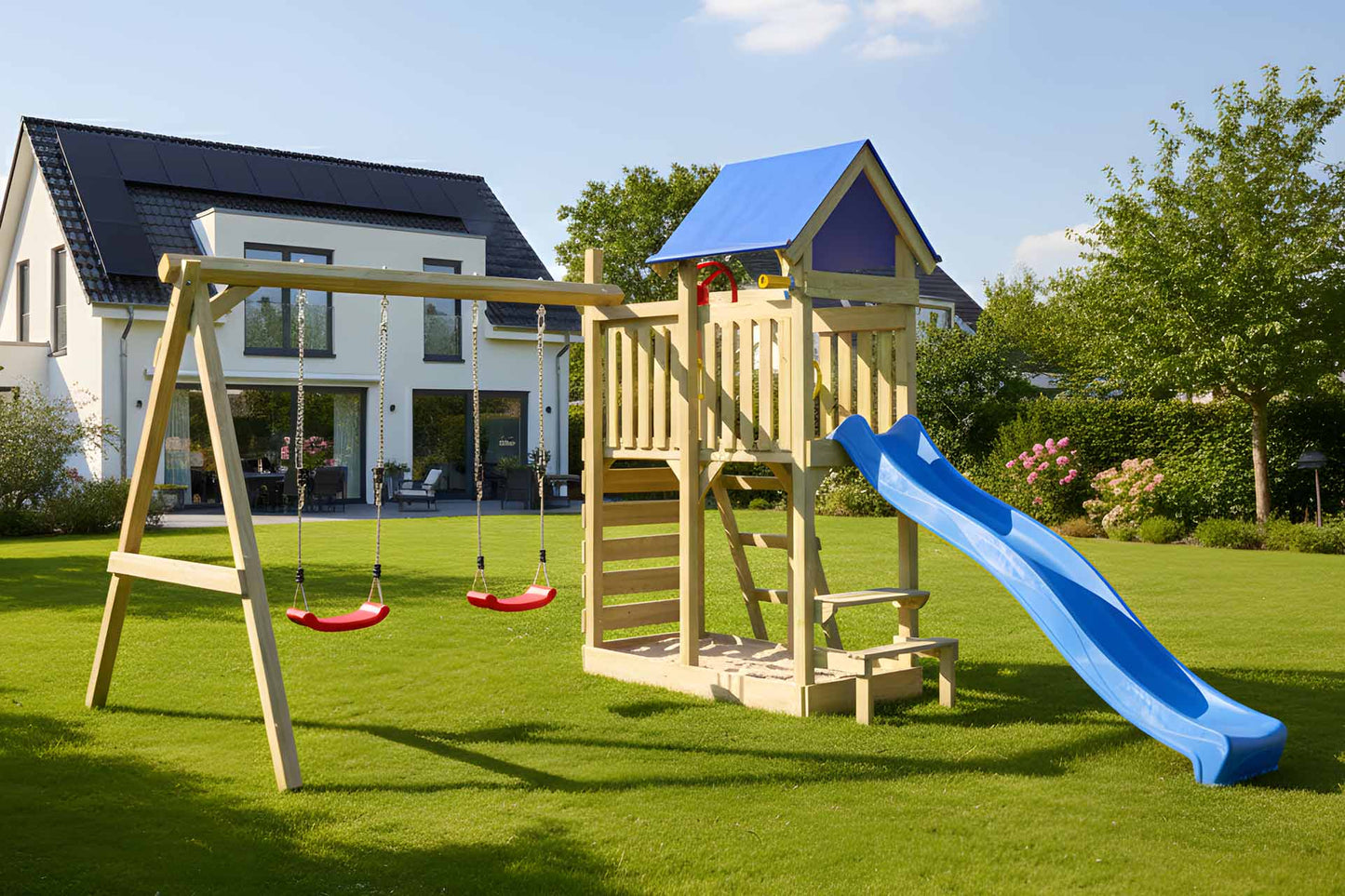 ACTIVE Kletterturm aus Holz Movoo Play+