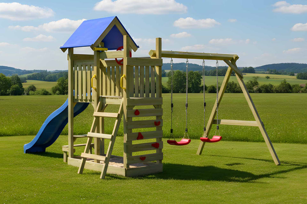 ACTIVE Kletterturm aus Holz Movoo Play+
