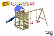 ACTIVE Kletterturm aus Holz Movoo Play+