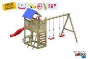 ACTIVE Kletterturm aus Holz Movoo Play+