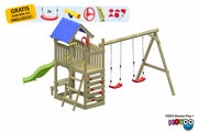 ACTIVE Kletterturm aus Holz Movoo Play+