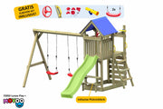 ACTIVE Kletterturm aus Holz Movoo Play+