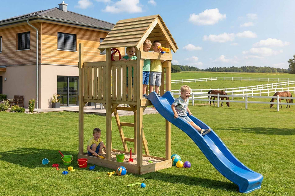 ACTIVE Spielanlage aus Holz Lunoo