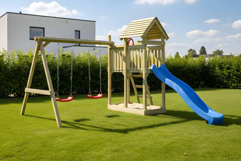 ACTIVE Spielturm aus Holz Lunoo Play