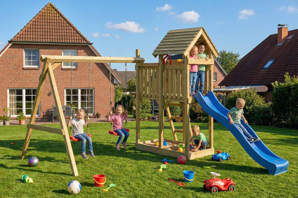 ACTIVE Spielturm aus Holz Lunoo Play