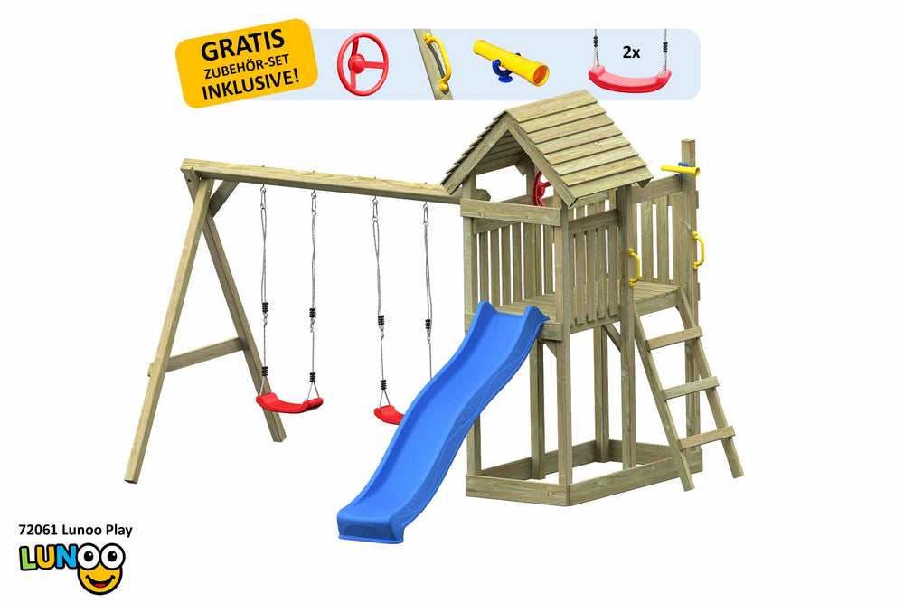 ACTIVE Spielturm aus Holz Lunoo Play