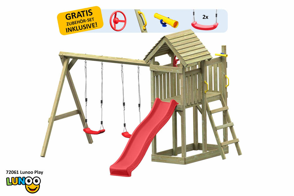 ACTIVE Spielturm aus Holz Lunoo Play