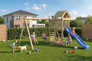 ACTIVE Kletterturm aus Holz Lunoo Play+