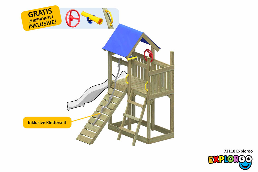 ACTIVE Spielanlage aus Holz Exploroo