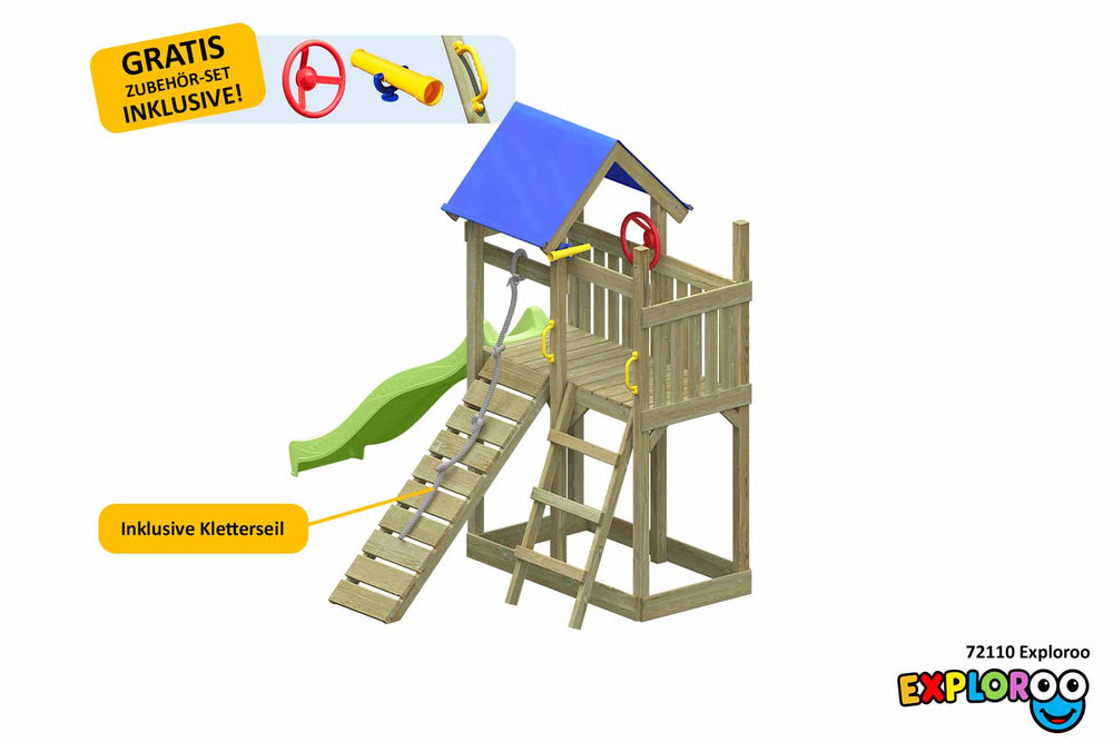 ACTIVE Spielanlage aus Holz Exploroo
