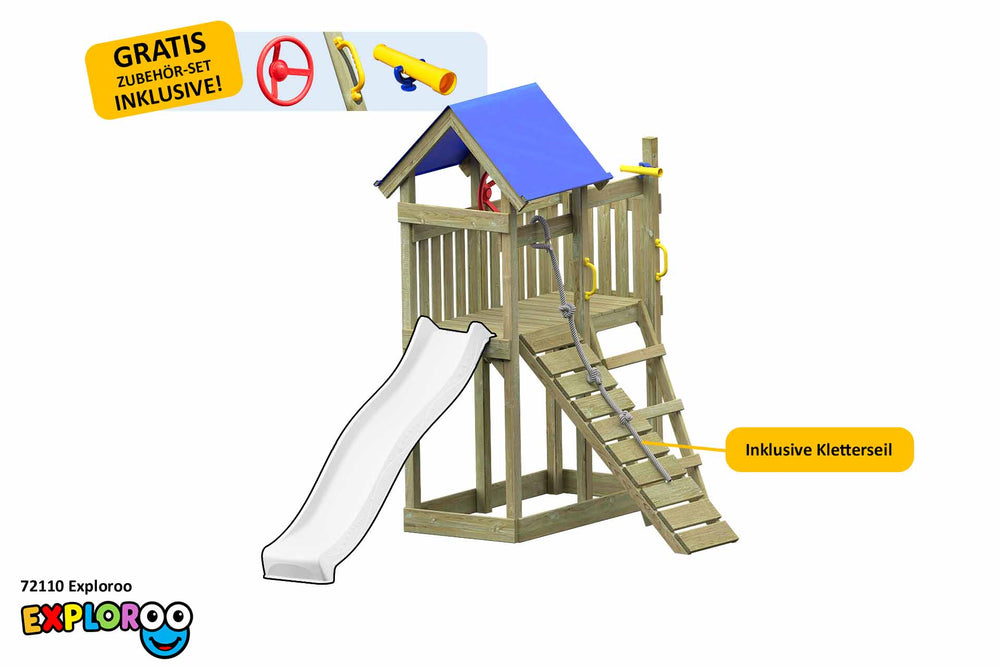 ACTIVE Spielanlage aus Holz Exploroo
