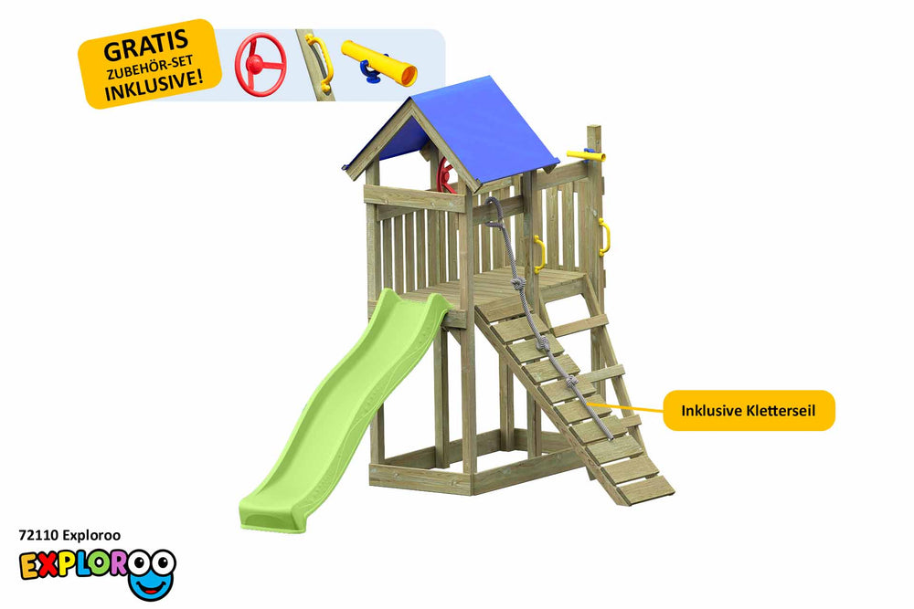 ACTIVE Spielanlage aus Holz Exploroo
