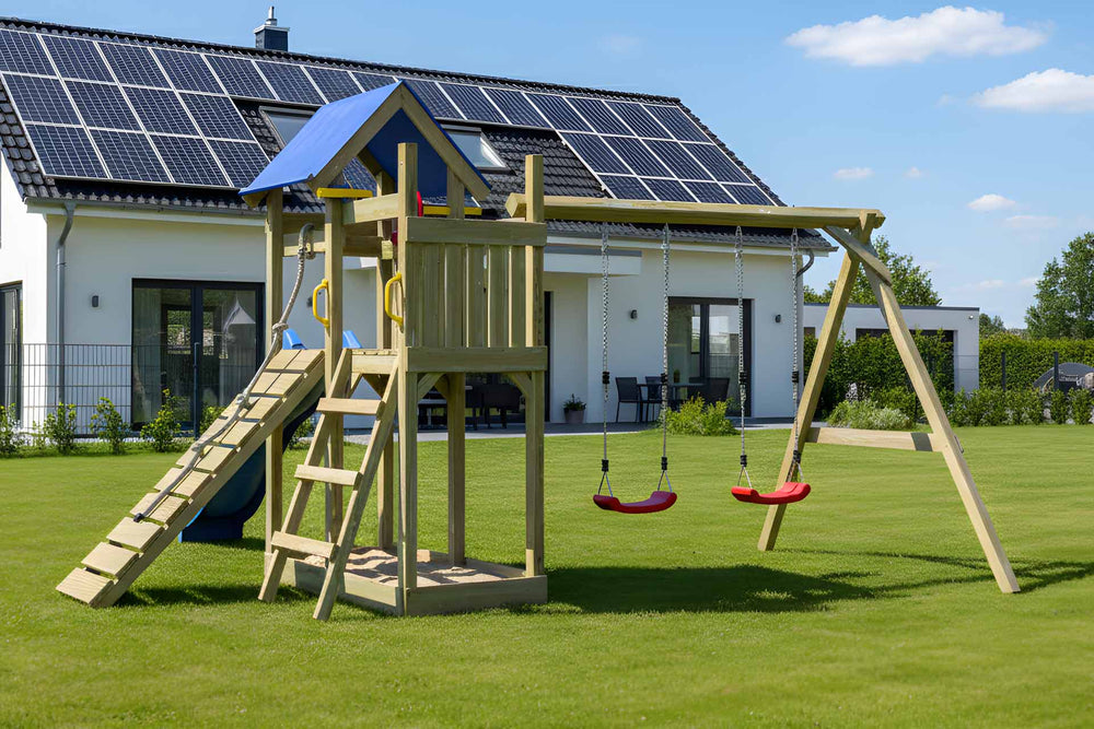 ACTIVE Spielturm aus Holz Exploroo Play