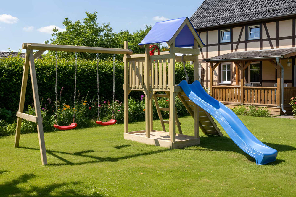 ACTIVE Spielturm aus Holz Exploroo Play