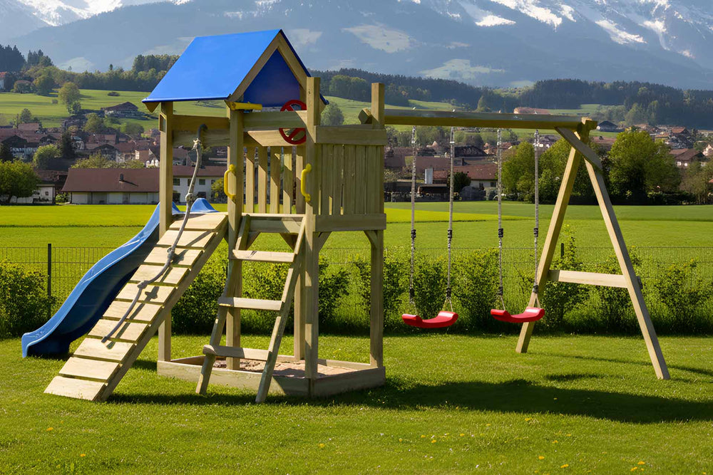 ACTIVE Spielturm aus Holz Exploroo Play
