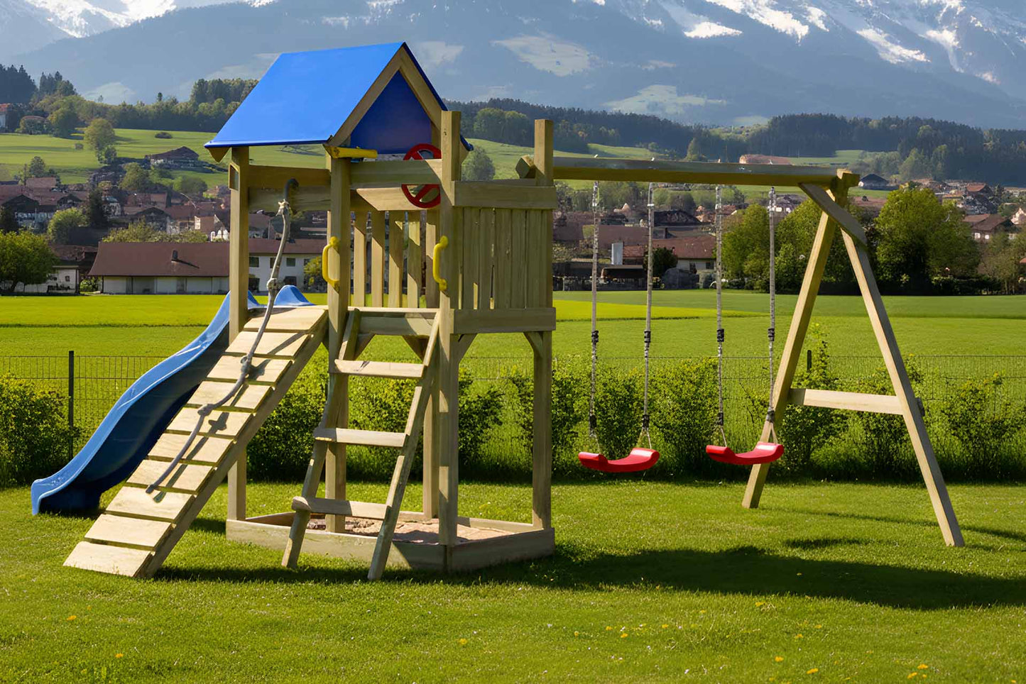 ACTIVE Spielturm aus Holz Exploroo Play