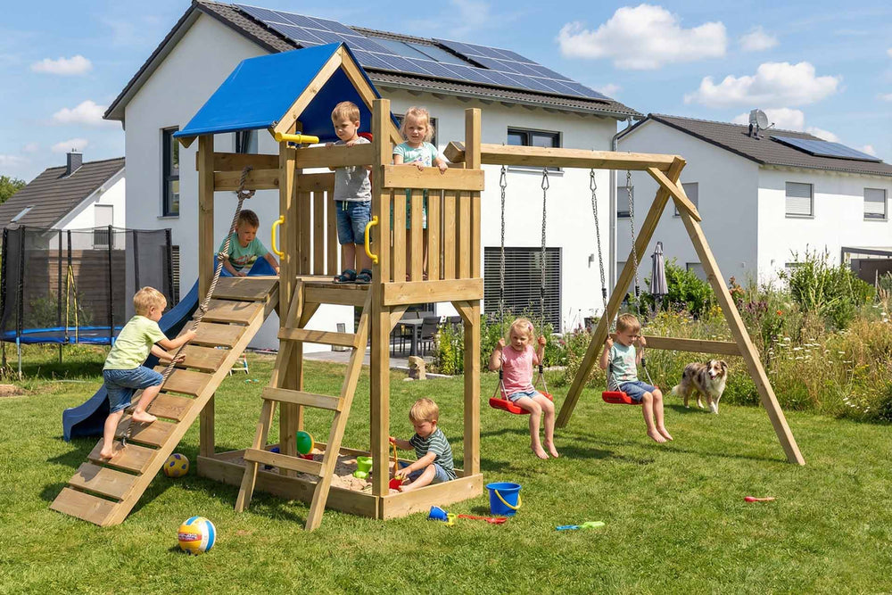 ACTIVE Spielturm aus Holz Exploroo Play