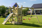 ACTIVE Kletterturm aus Holz Exploroo Play+