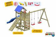ACTIVE Kletterturm aus Holz Exploroo Play+
